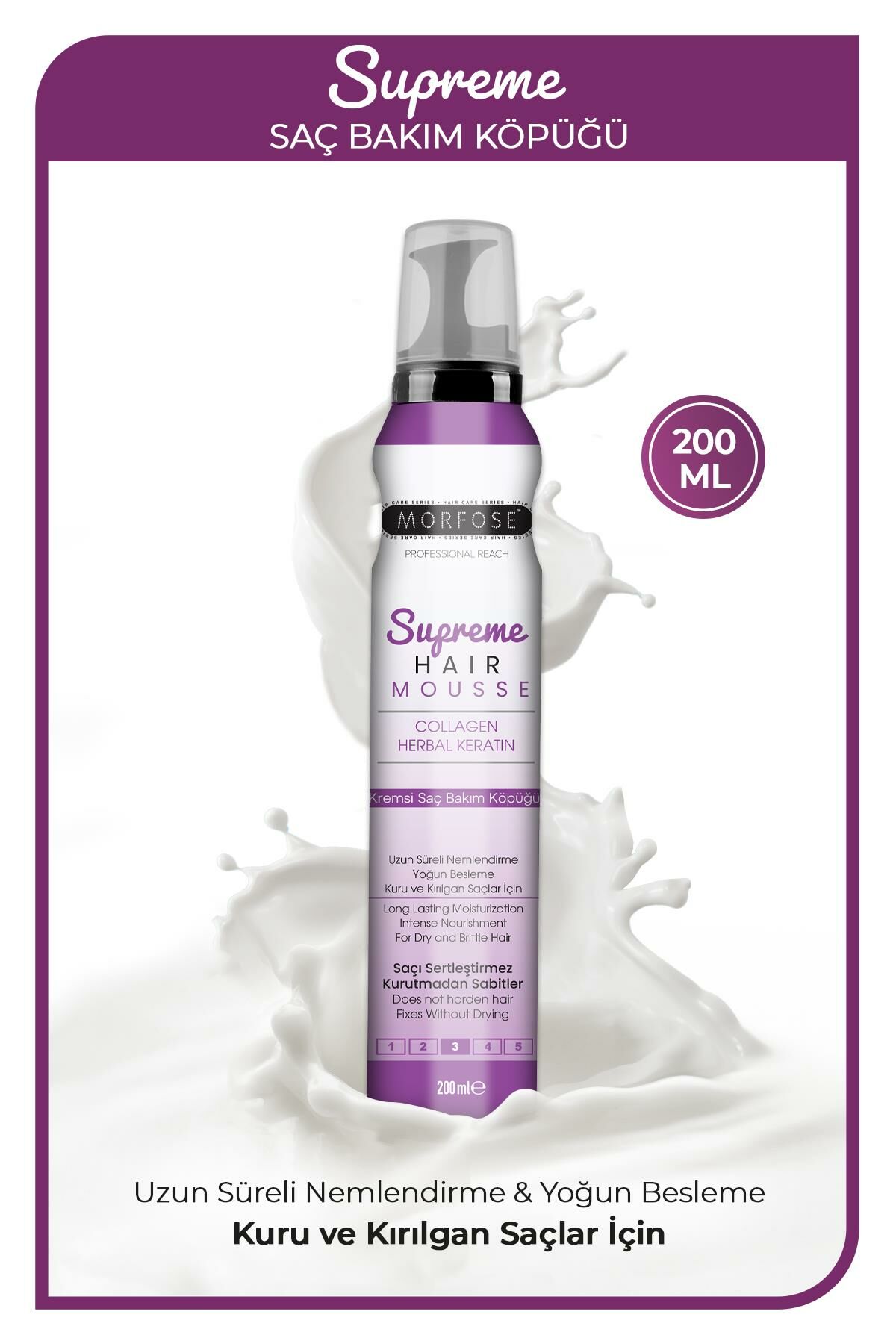 Supreme Saç Köpüğü 200 ml