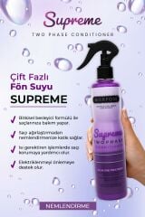 Morfose Çift Fazlı Supreme Fön Suyu 400 ml - Mat, Yuru ve Yıpranmış Saçlar