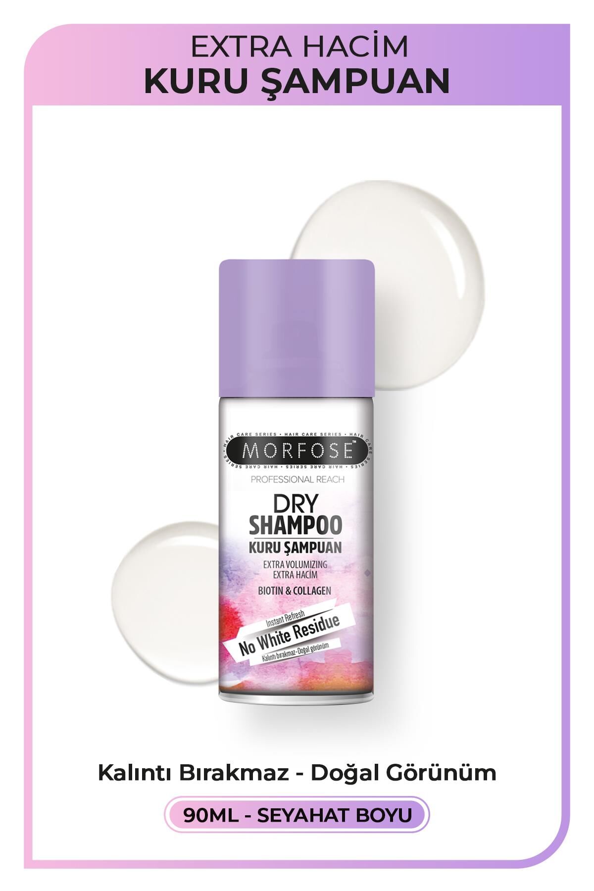 Ekstra Hacim Kuru Şampuan 90 ml - Seyahat Boy