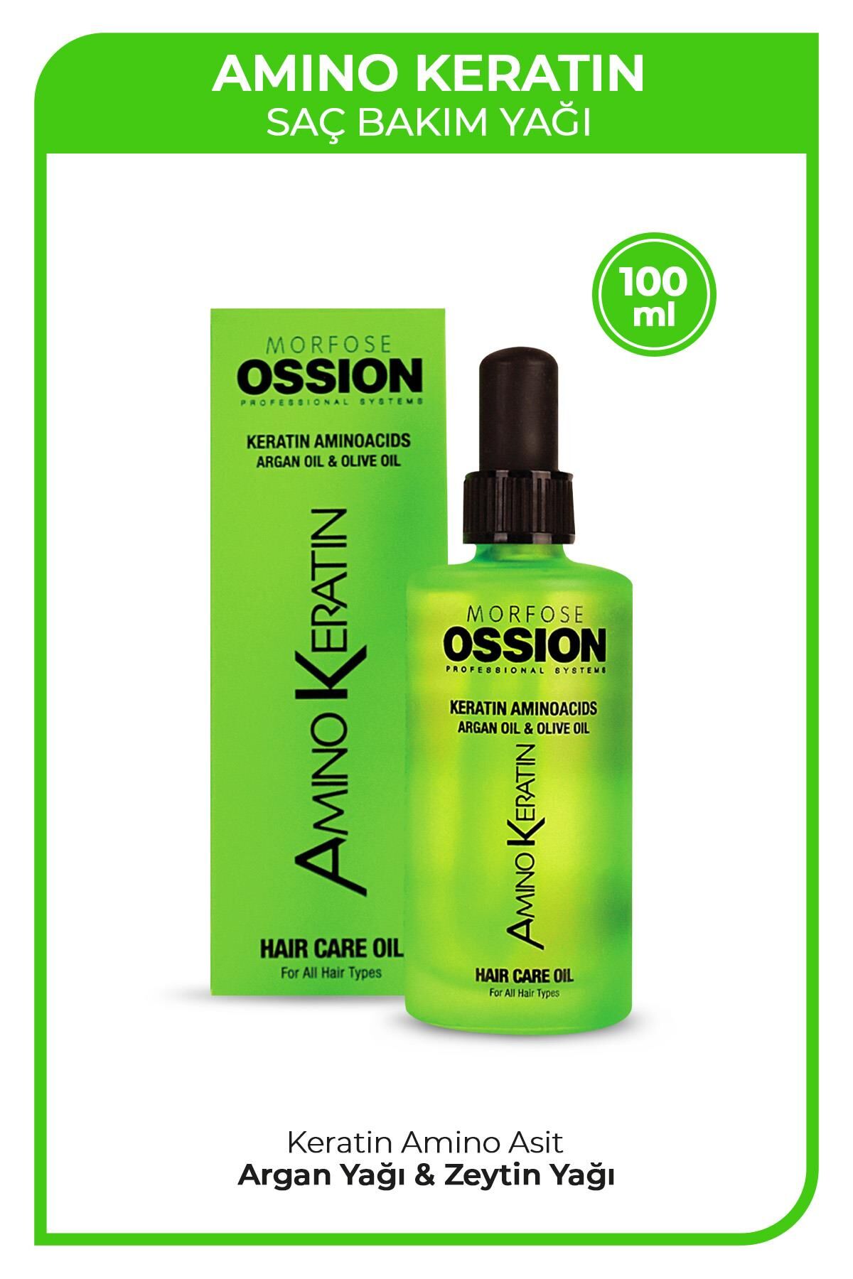 Ossion Amino Keratin Saç Bakım Yağı 100 ml