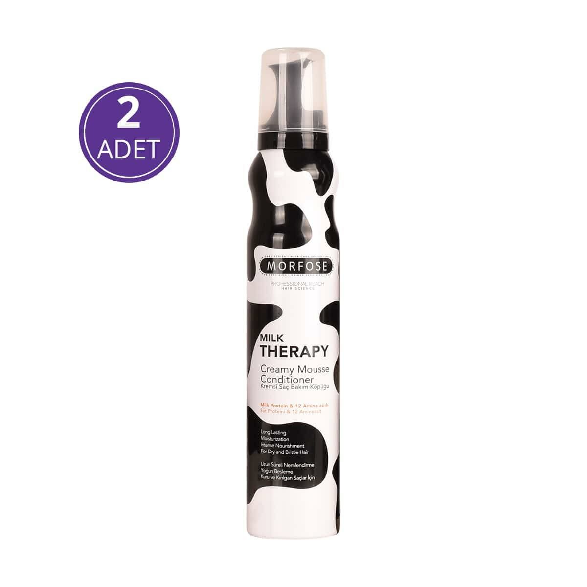Morfose Milk Therapy Saç Köpüğü 200 ml 2 Adet