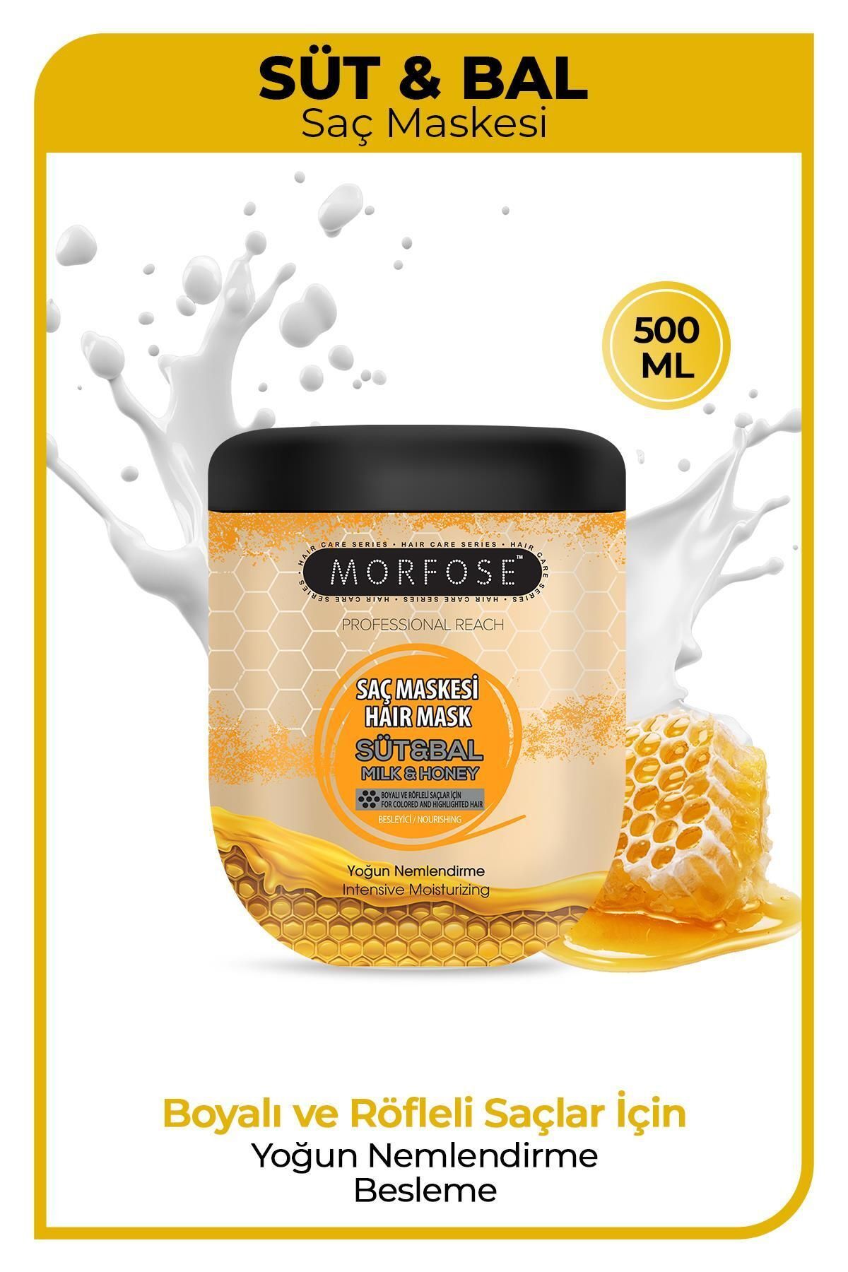 Süt & Bal Saç Maskesi 500 ml