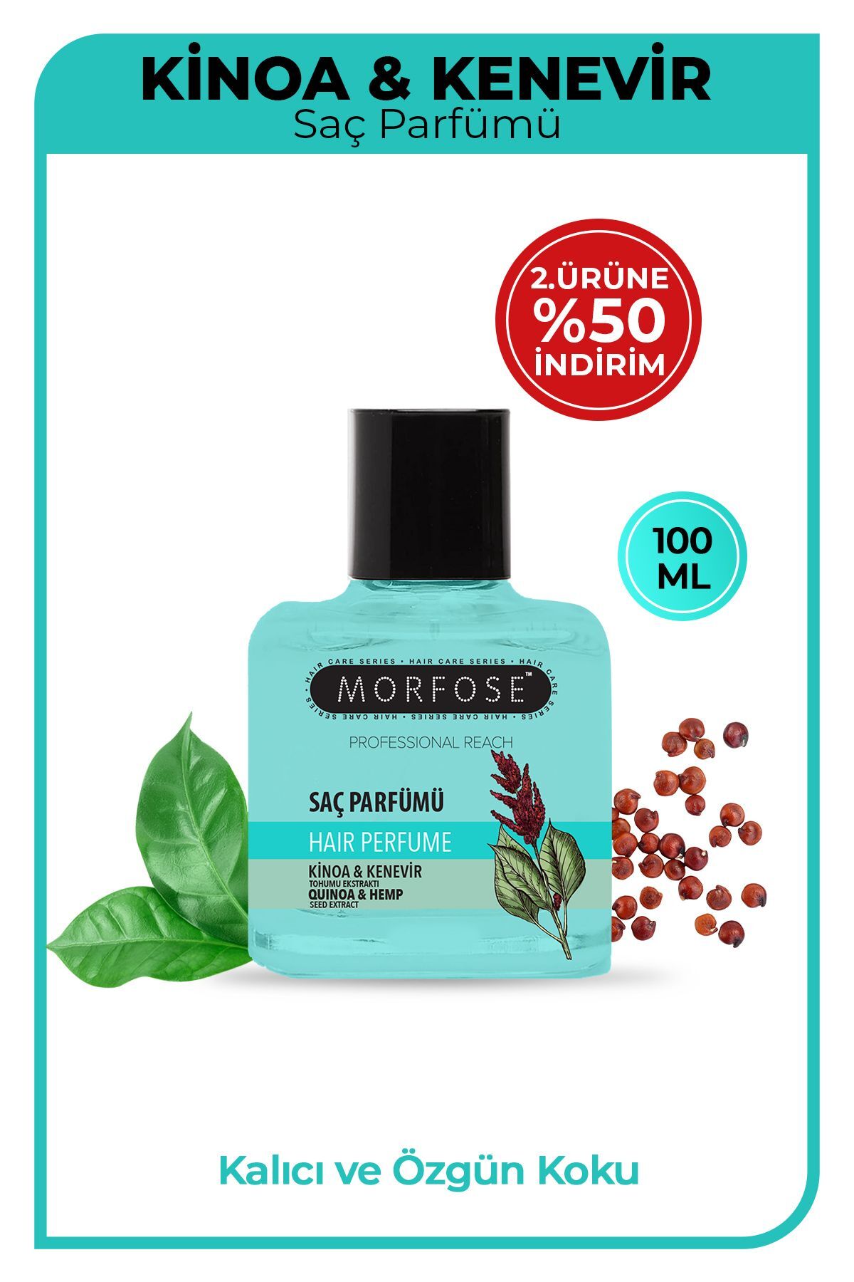 Kinoa Saç Parfümü 100 ml - Sağlıklı ve Parlak Saçlar