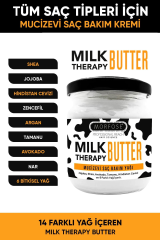 Morfose Milk Therapy Butter Yağ İçeren Mucizevi Saç Bakım Kremi - 2 Adet