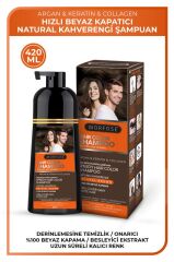 Beyaz Kapatıcı Naturel Kahverengi Şampuan 420 ml