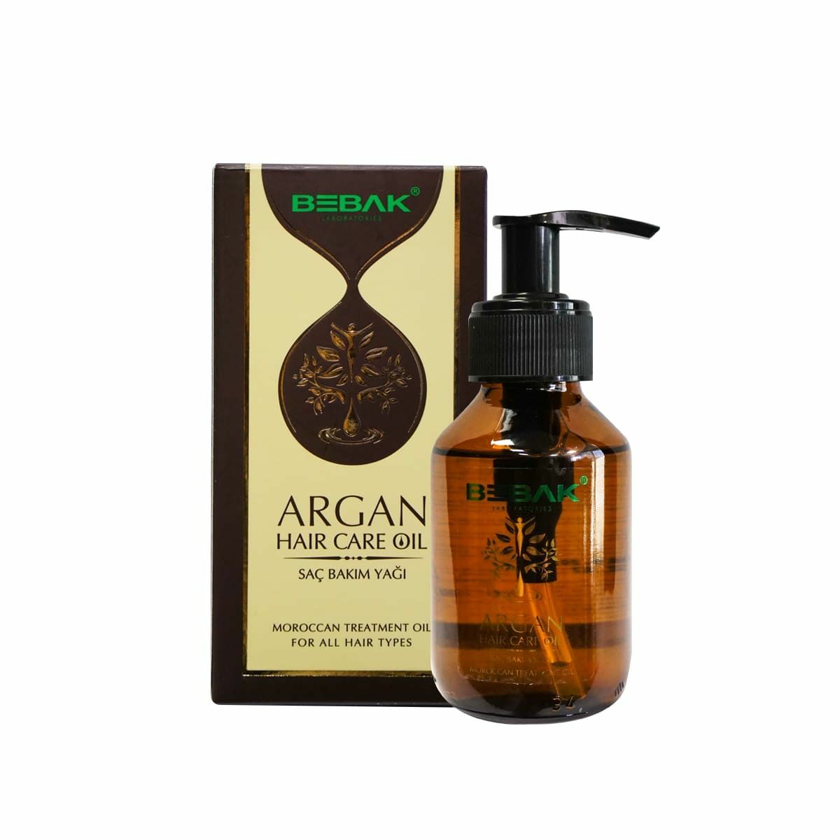 Bebak Argan Saç Bakım Yağı 100 ml