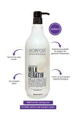 Morfose Milk Keratin Sütü Şampuanı 4'lü Saç Bakım ve Şekillendirme Seti