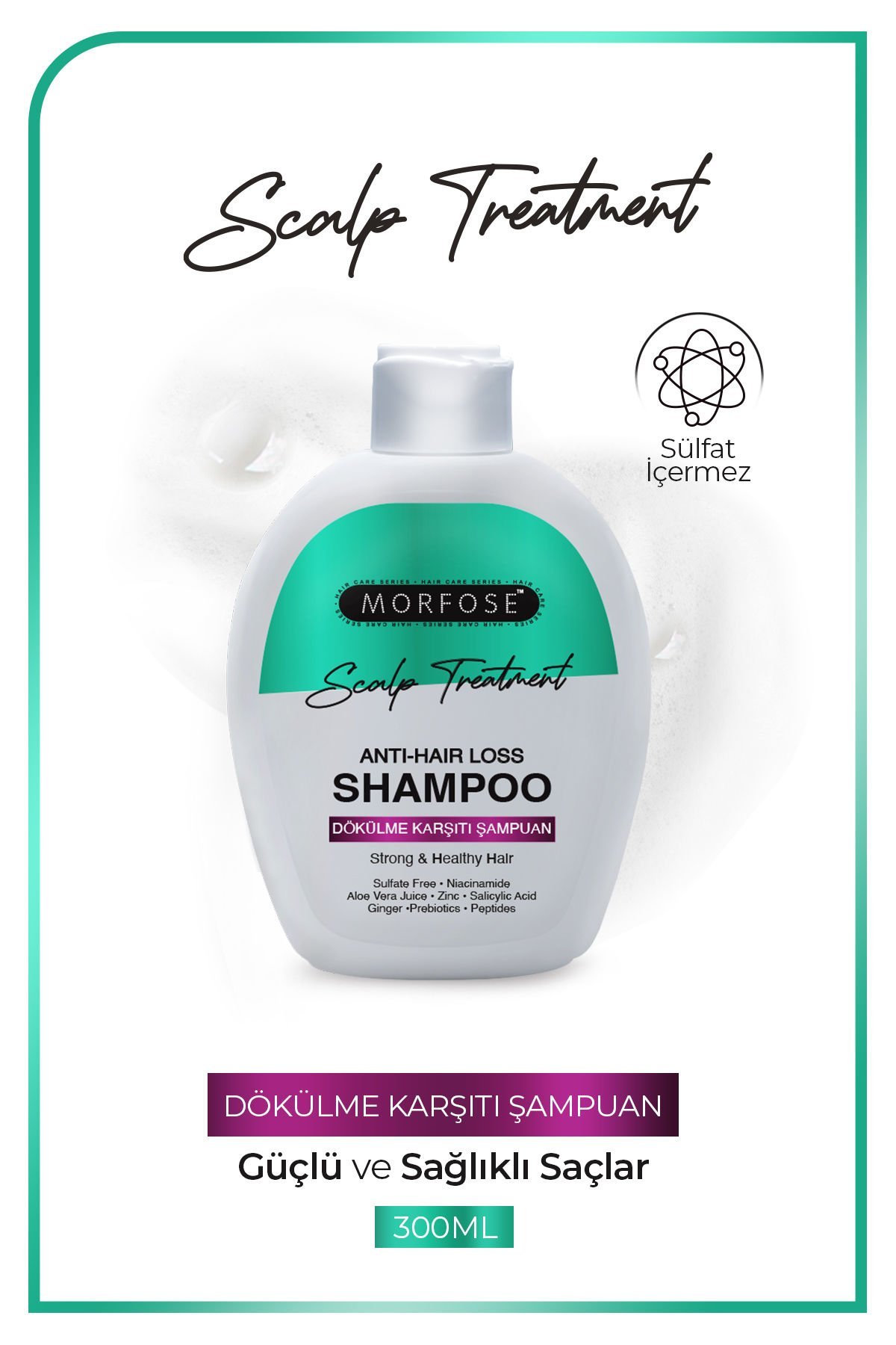Scalp Treatment Saç Dökülmesine Karşı Etkili Şampuan 300 ml