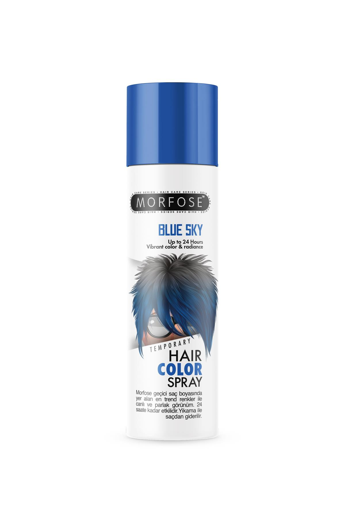 Mech 24 Saate Kadar Etkili Mavi Renkli Saç Spreyi Blue Sky 150 ml