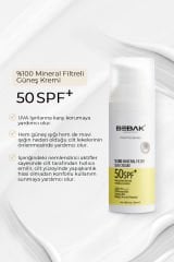 Pharma Leke Karşıtı Mineral Güneş Filtre İçerikli  SPF 50+ /PA++++ Yüksek Korumalı Güneş Kremi 50 ml