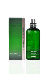 Manly Eau De Cologne Men Green 125 ml