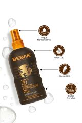 Bebak Bronzlaştırıcı Yağ 20 Spf 150 ml