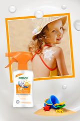 Bebak Bebek Güneş Losyonu 50+ Spf Yüksek Koruma Sprey Kutulu 175 ml