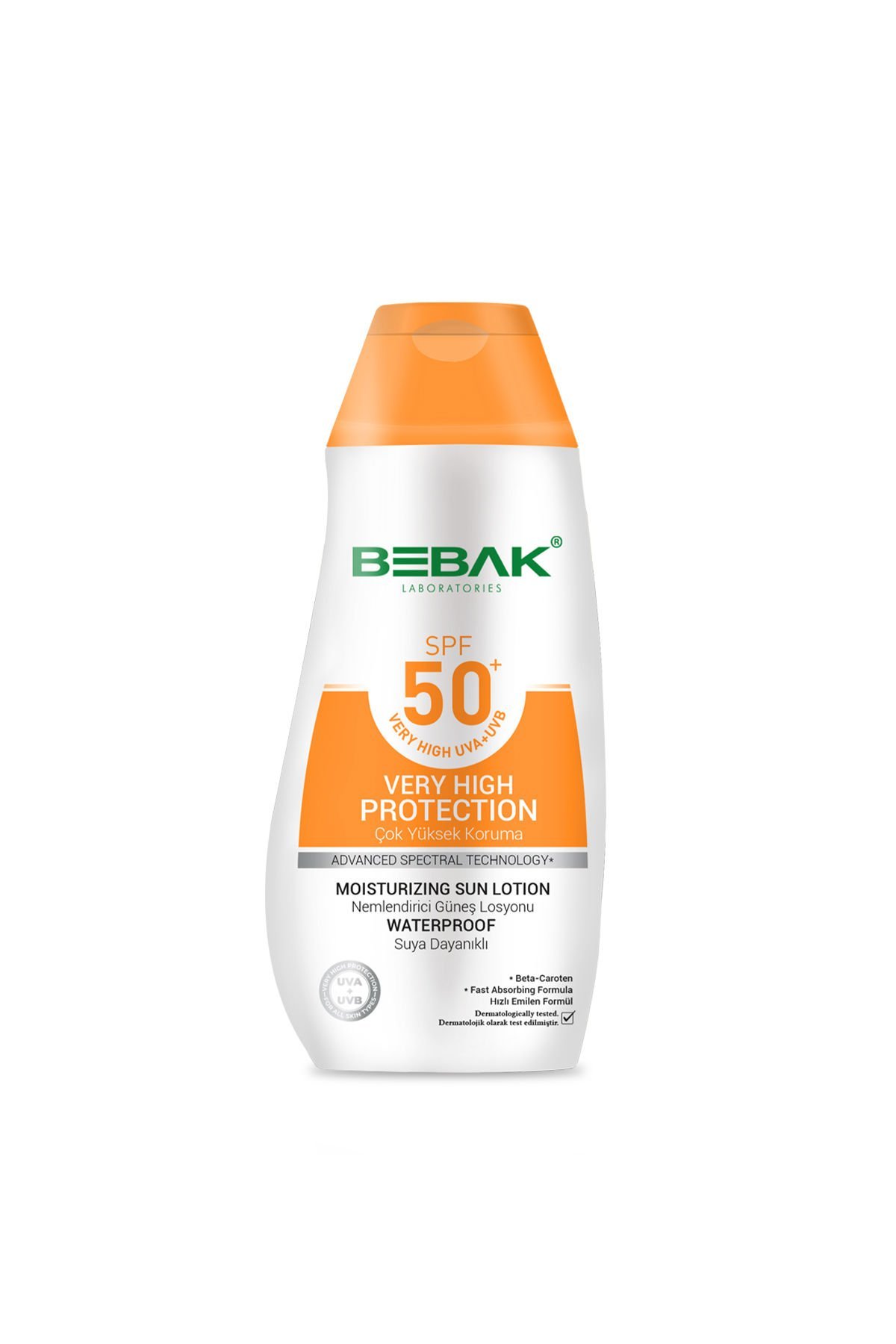 Bebak Nemlendirici Güneş Losyonu 50+ Spf Yüksek Koruma 200 ml