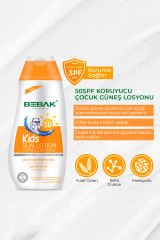 Bebak Bebek Güneş Losyonu 50+ Spf Yüksek Koruma  200 ml