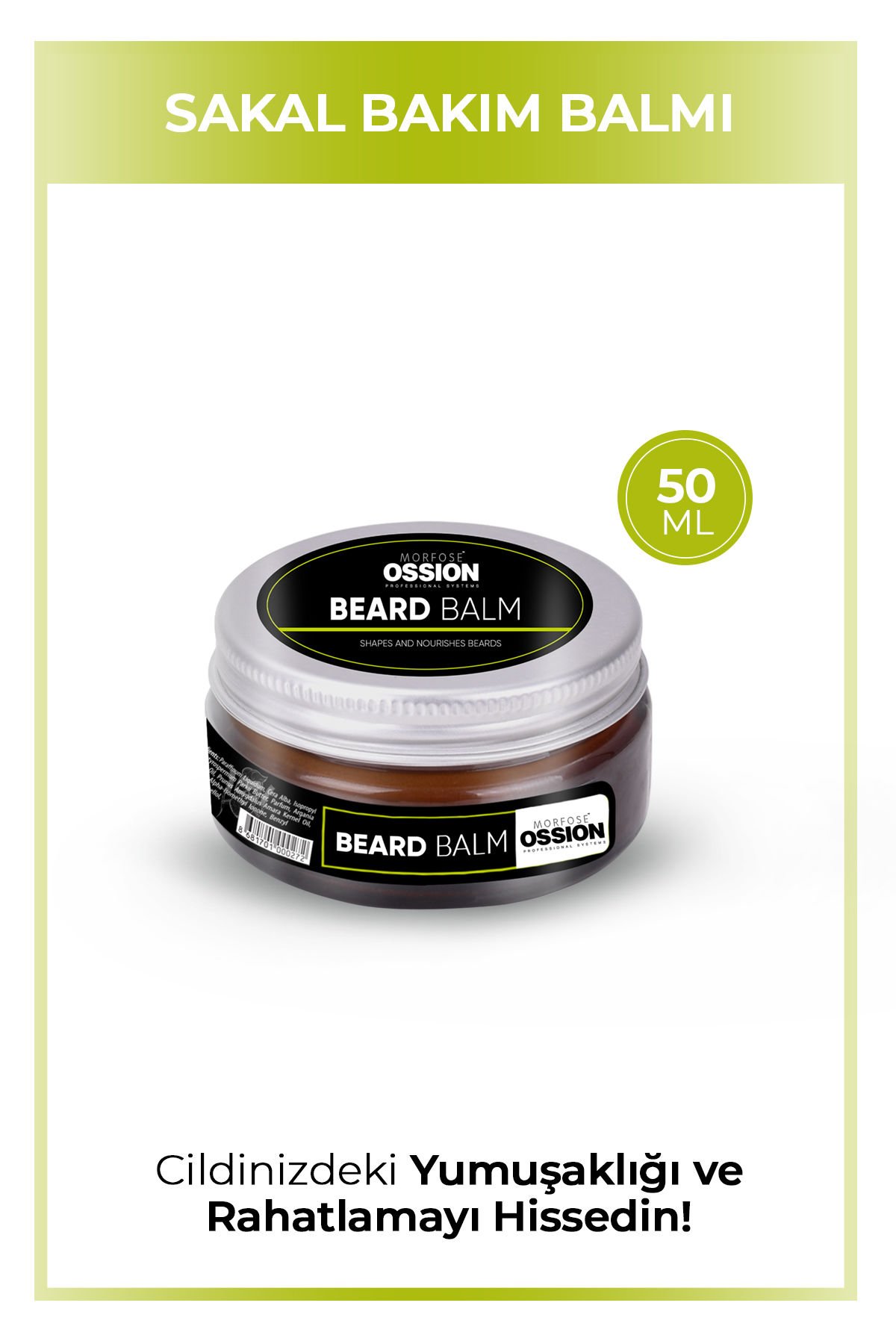 Ossion Premium Barber Line Sakal Bakım Balmı 50 ml