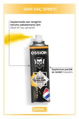 Ossion Premium Barber Line Sarı Renkli Saç Spreyi 150 ml