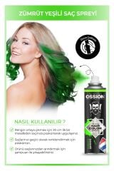 Ossion Premium Barber Line Yeşil Renkli Saç Spreyi 150 ml