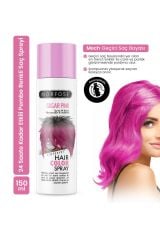 Mech 24 Saate Kadar Etkili Pembe Renkli Saç Spreyi Sugar Pink 150 ml