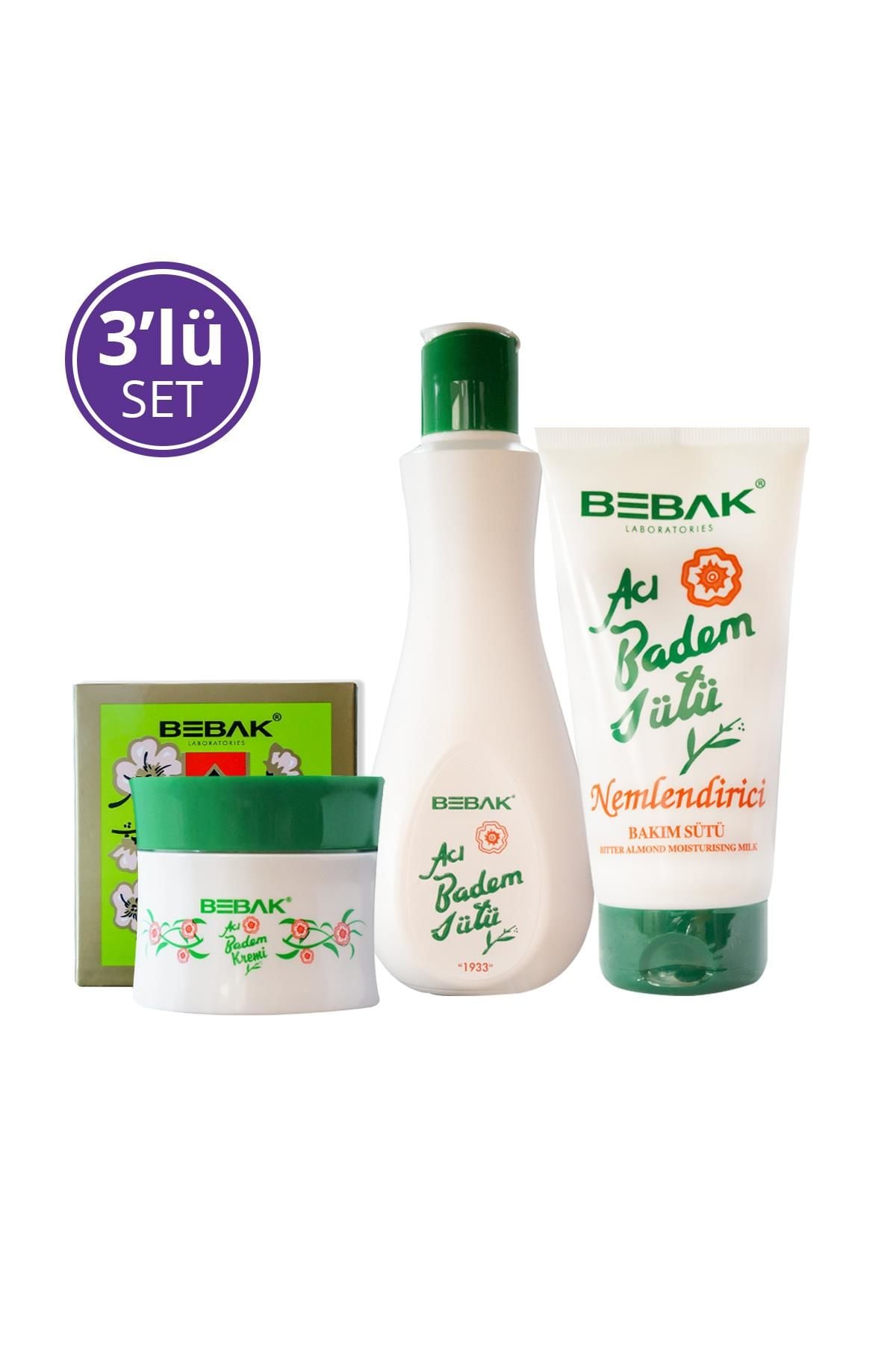 Bebak Acı Badem Özlü Cilt Bakım Seti