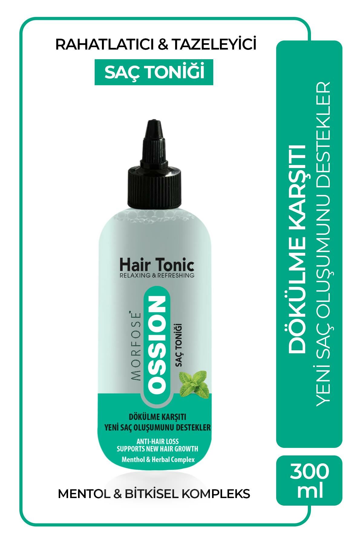 Ossion Ferahlatıcı Bitkisel Saç Toniği 300 ml - Dökülme Karşıtı