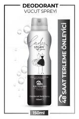 Kadın Deodorant Sprey Terleme Karşıtı Black & White 150 ml