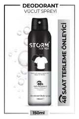 Erkek Deodorant Sprey Terleme Karşıtı Black & White 150 ml