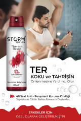 Erkek Deodorant Sprey Terleme Karşıtı Thermic Resist 150 ml