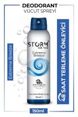 Erkek Deodorant Sprey Terleme Karşıtı Extreme Breeze 150 ml