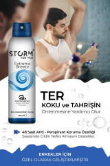 Erkek Deodorant Sprey Terleme Karşıtı Extreme Breeze 150 ml