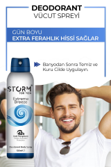 Erkek Deodorant Sprey Terleme Karşıtı Extreme Breeze 150 ml