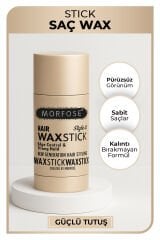 Stick Saç Wax 55 gr - Saç Sabitleyici, Güçlü Tutuş