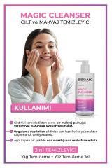 İki Aşamalı Cilt ve Makyaj Temizleyici Jel 200ml