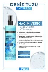 Deniz Tuzu Saç Spreyi 250 ml - Mat Görünüm, Doğal Dalgalar ve Isıya Karşı Koruma