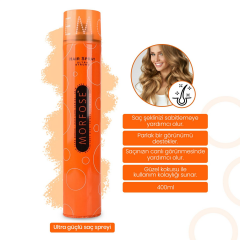 K-Keratin Fön Suyu 400 ml+Ultra Strong Saç  Spreyi 400 ml+ Ultra Strong Saç Köpüğü 350 ml